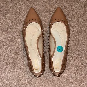 NEW Sam Edelman tan flats